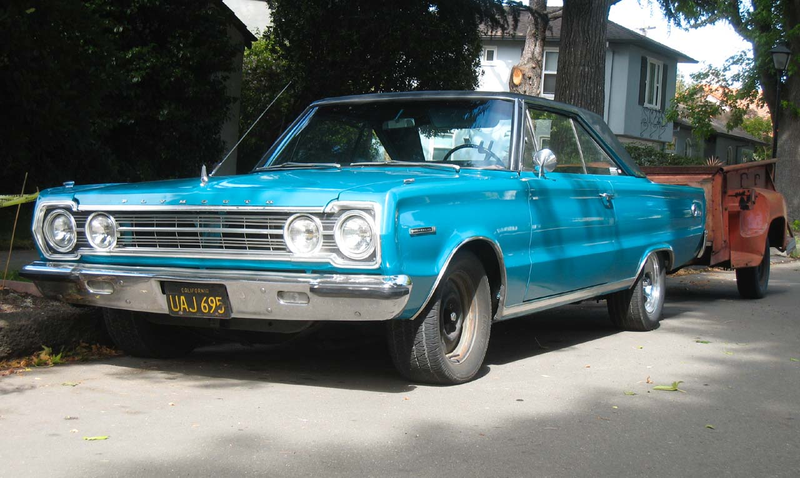 Illustration for article titled 1967 Plymouth Belvedere II, with Bonus 1958 Dodge Pickup Bed Trailer